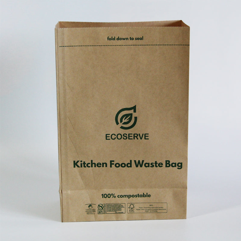 ECOSERVE Compostable Paper Bags -  leocashop