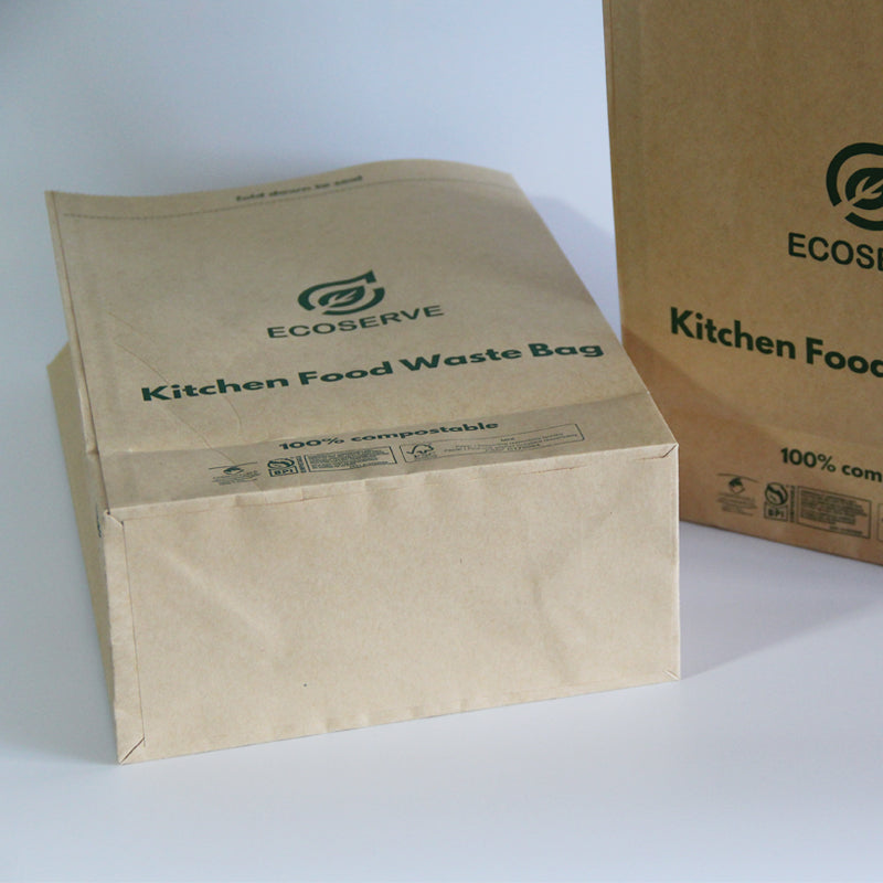 ECOSERVE Compostable Paper Bags -  leocashop