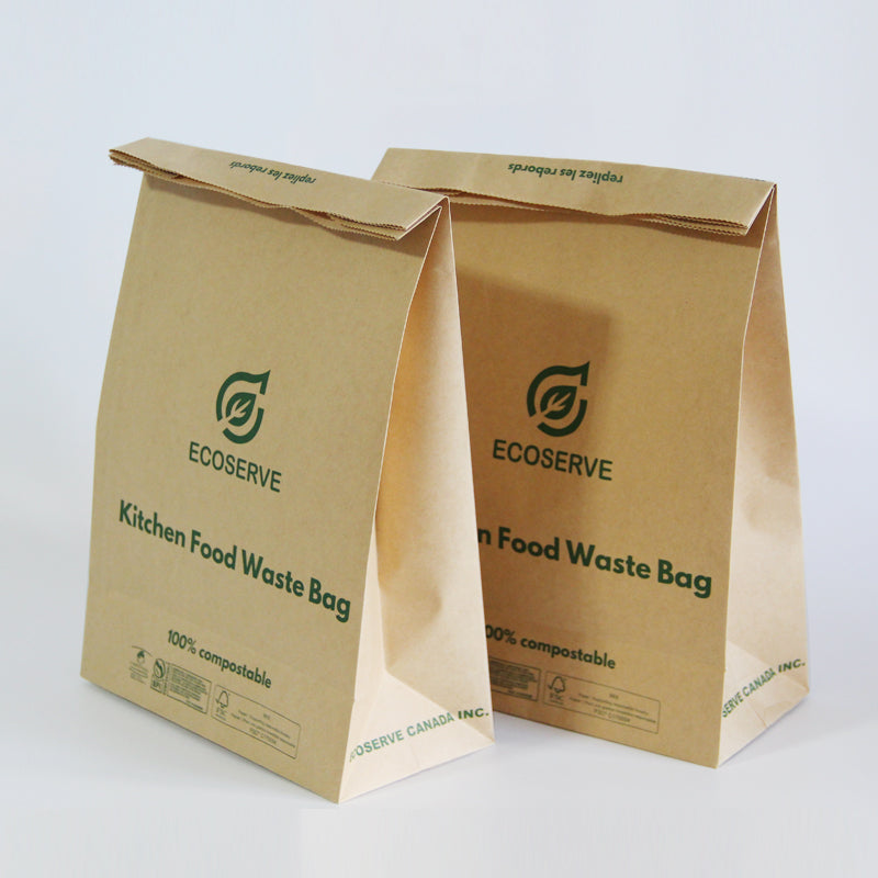 ECOSERVE Compostable Paper Bags -  leocashop